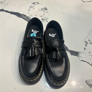 Dr. Martens Black Women Loafers